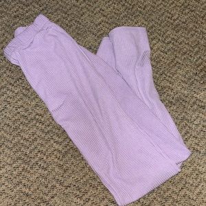 SHEIN Lavender/Purple Flare Leggings